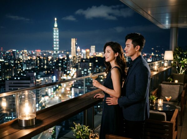 台北夜景不用爬山！閨蜜級 5 大約會秘境：開車直達、浪漫指數破表